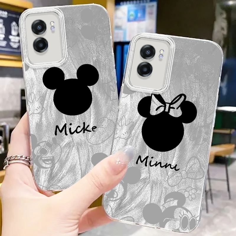 Disney Mickey Minnie Zelf Voor Oppo A79 A78 A58 A38 A38 A16 A60 A60 A53 A92 A92 A72 A52 A74 A55 A54 A94 5G Verengaren Hoesje Telefoonhoesje