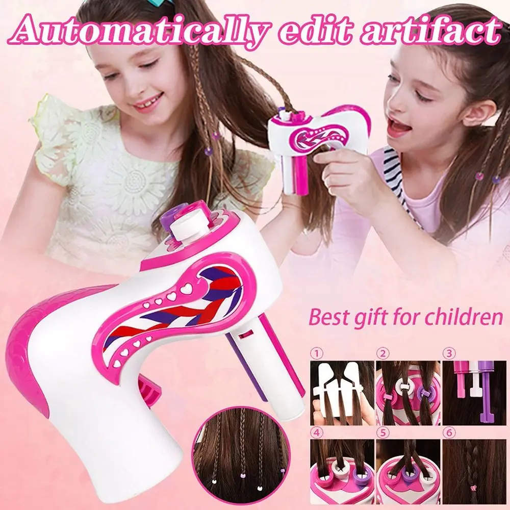 

DIY Styling for Girls Kids Hair Braiding Machine Hair Twisting Tool Electric Hair Braider Automatic Hair Braider