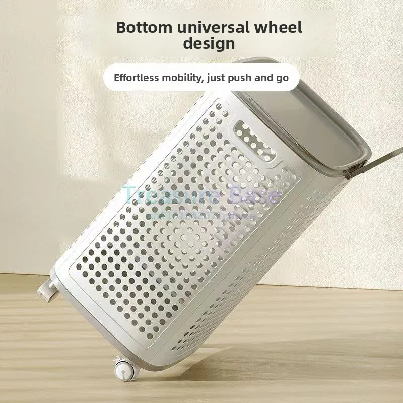 

Dirty basket Household large-capacity clothes storage basket Toy toilet Bathroom clothing artifact Laundry basket Accessories