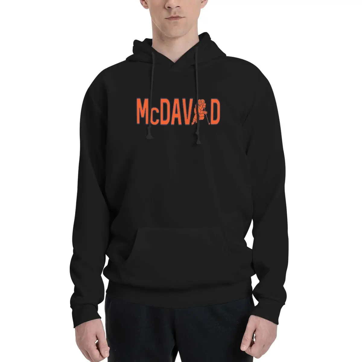 Connor McDavid 97 For Edmonton Oilers Fans Hoodies Men Women Casual Pullover Sweatshirt Hip Hop Long Sleeve Hooded Autumn Winter