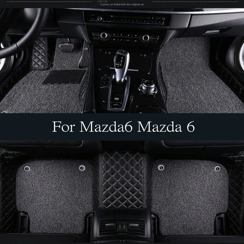 

Car TPE Floor Mats For Mazda6 Mazda 6 2014~2023 Waterproof Foot Covers Matt Left Wheel Driver Carpets Muds Set Car trunk mat