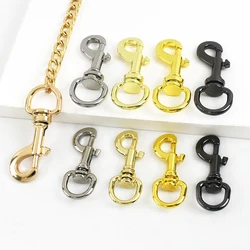 5/10/20Pcs 11/15mm Metal Carabiner Buckle Dog Leash Collar Swivel Trigger Clips Snap Hook Bag Strap Lobster Clasp Accessories