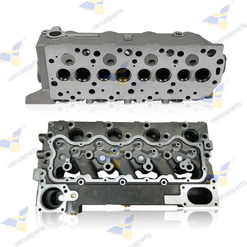 Aplicable a la nueva culata completa 4TNE98 de alta calidad con válvulas se adapta a piezas diésel de excavadora de motor Yanmar cilindro H