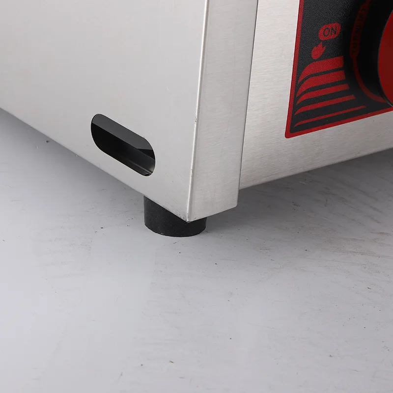 XML6 Gas Desktop 6-hole Commercial Noodle Cooking & Soup Powder Sieving Machine Stainless Steel