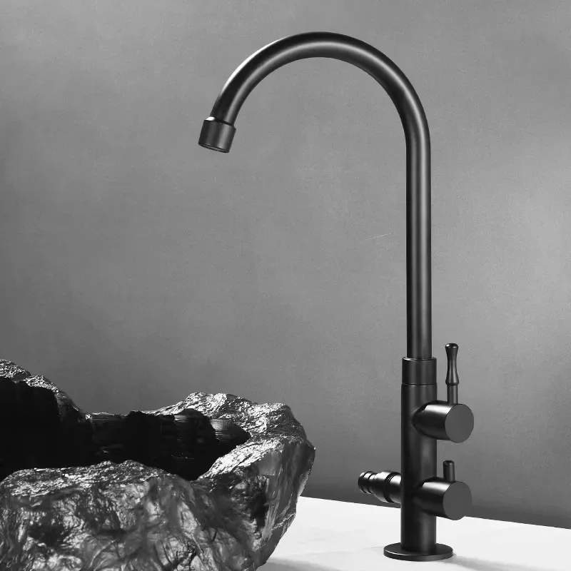 Garden Outdoor Water Tap All Copper Single Cold Water Tap Retro Balcony Hand Washing Basin Water Tap Can Take Over Antifreeze