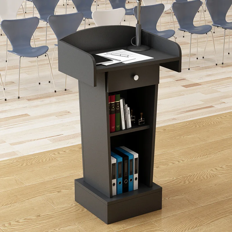 Lecture Desk Speaker Simple Modern Welcome Desk Reception Desk Meeting Room