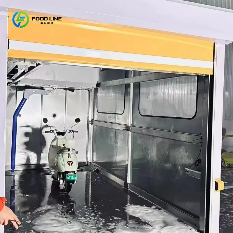 Touch Screen Multi Mode 360 Contactless Motorcycle Car Wash Machine for Gas Station Custom