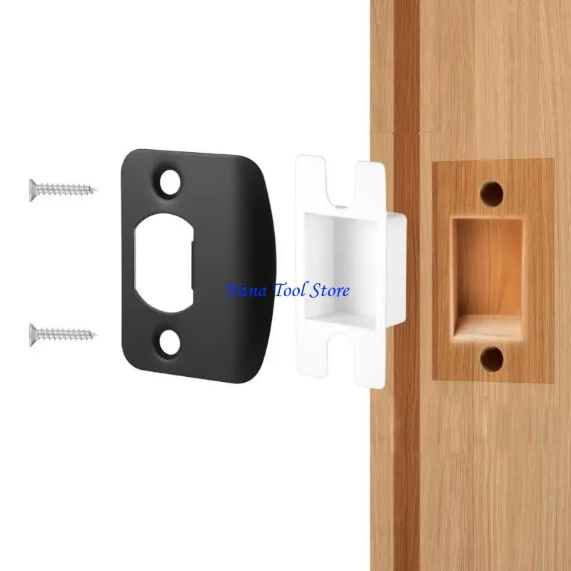 

31GJ Polished Door Strikes Plate Set with Precise Hole Alignment Door Hardware Tool