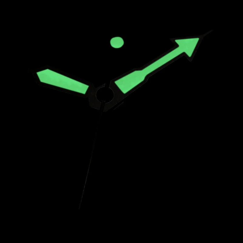 NH35 NH36 Watch Hands SKX007 SRPD Green Fluorescent Watch Hands Compatible with NH35 NH36 4R35 7S26 Movements