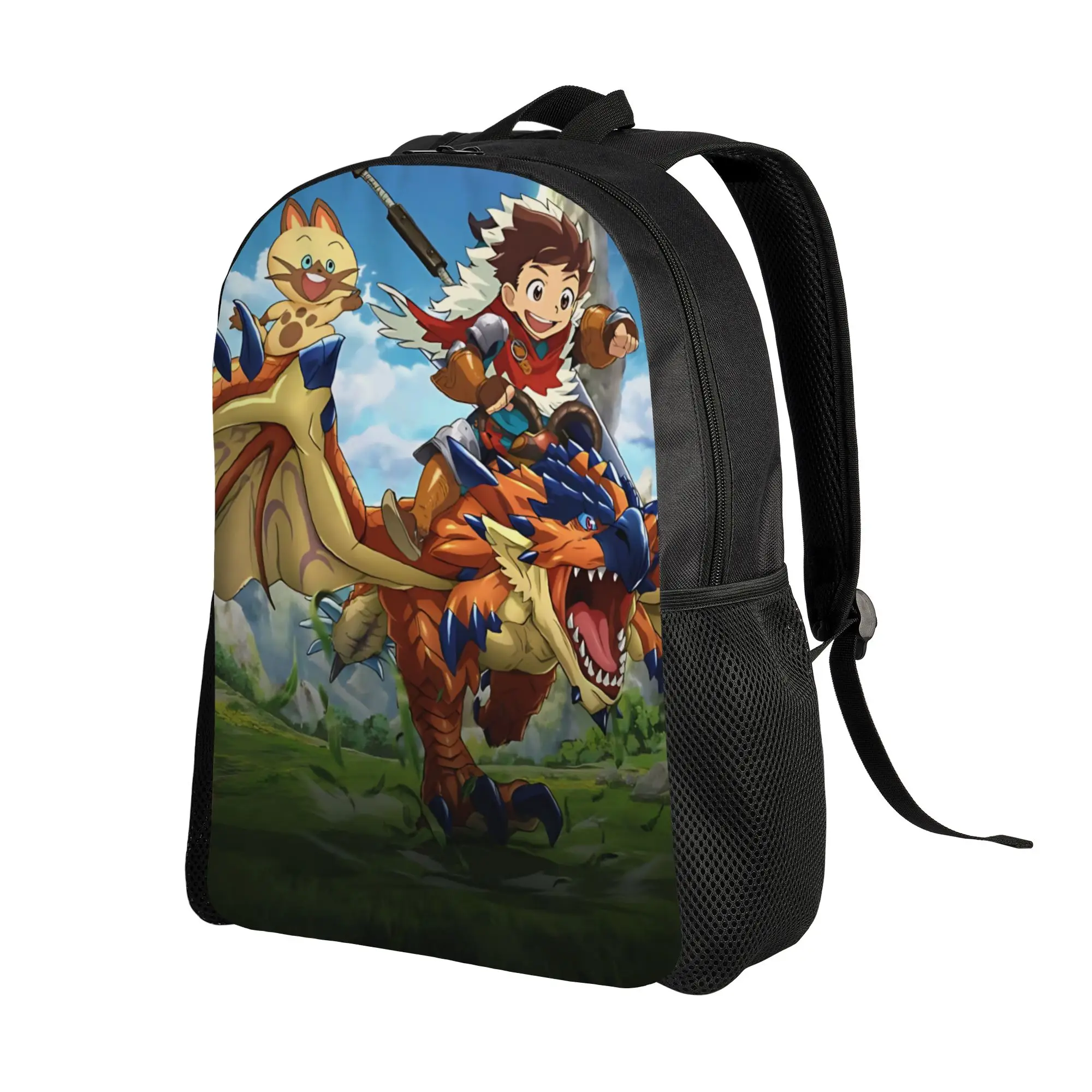 1Piece Run New School Year Knapsack Monster Hunter Office Workers  Backpack