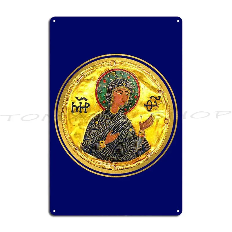 God Bearer Metal Sign Wall Plaque Custom Create Decoration designer  Tin Sign Poster