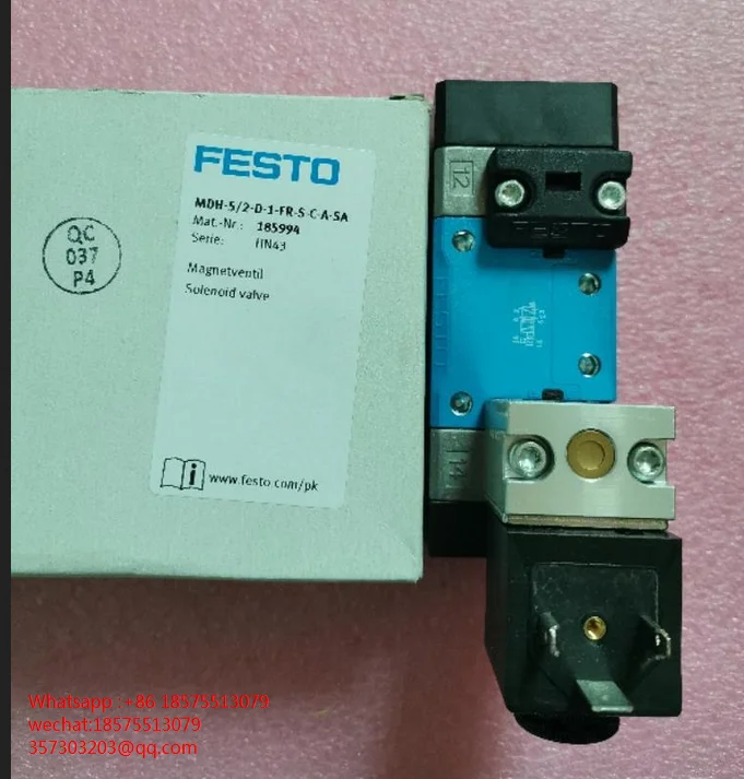 For FESTO 185994 Solenoid Valve MDH-5/2-D-1-FR-S-C-A-SA 185994