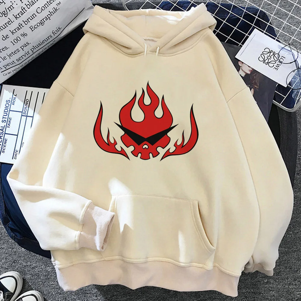 

Gurren Lagann hoodies women japanese y2k aesthetic sweat y2k 90s pulls tracksuit women gothic Pullover