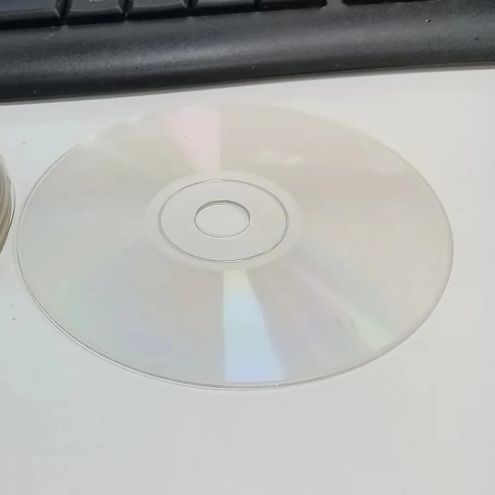 10Pcs Creative DIY Aesthetic Clear Painting Cd Discs Handmade Multifunctional Wall Decoration Home Room Art Craft Material
