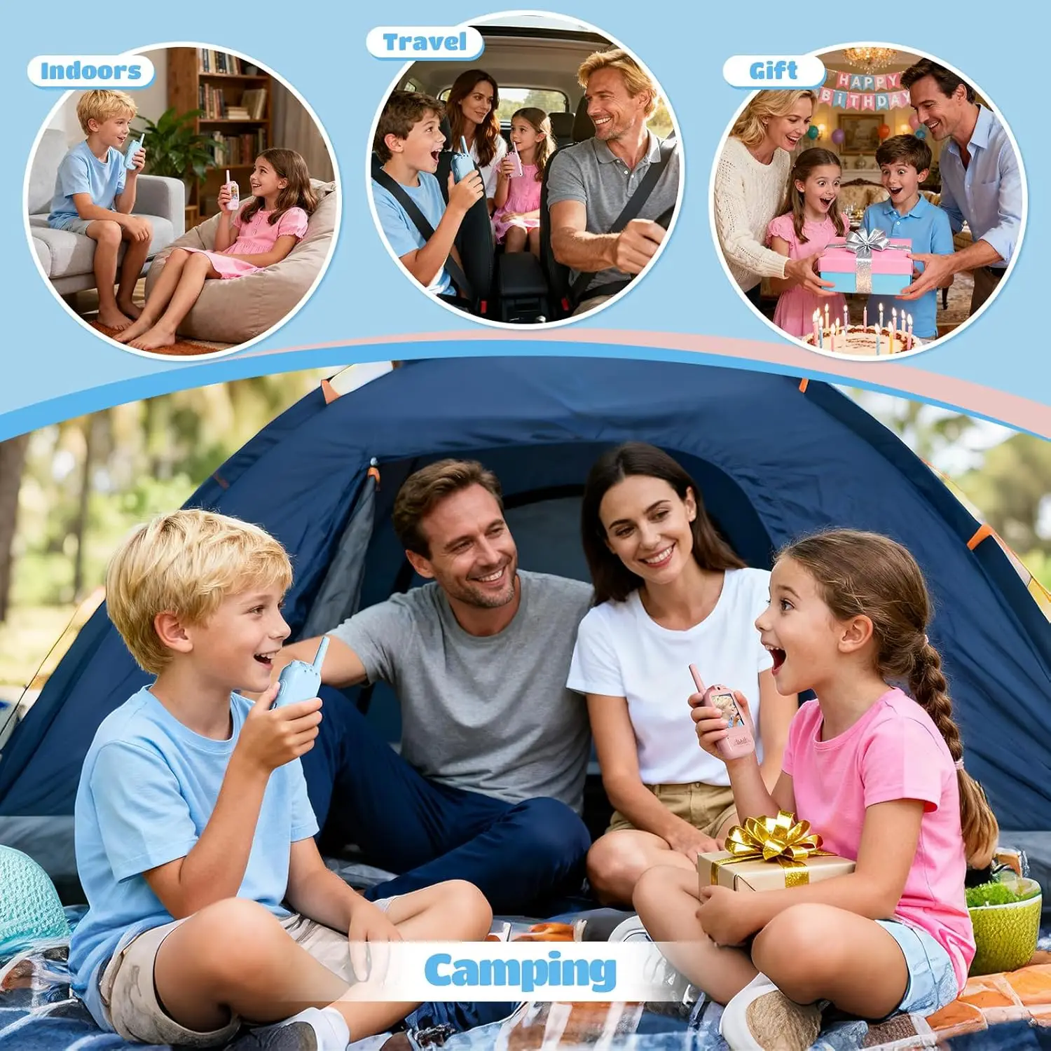 最新の子供用ビデオインターホン、2インチIPSビデオインターホン、150～300mビデオインターホン