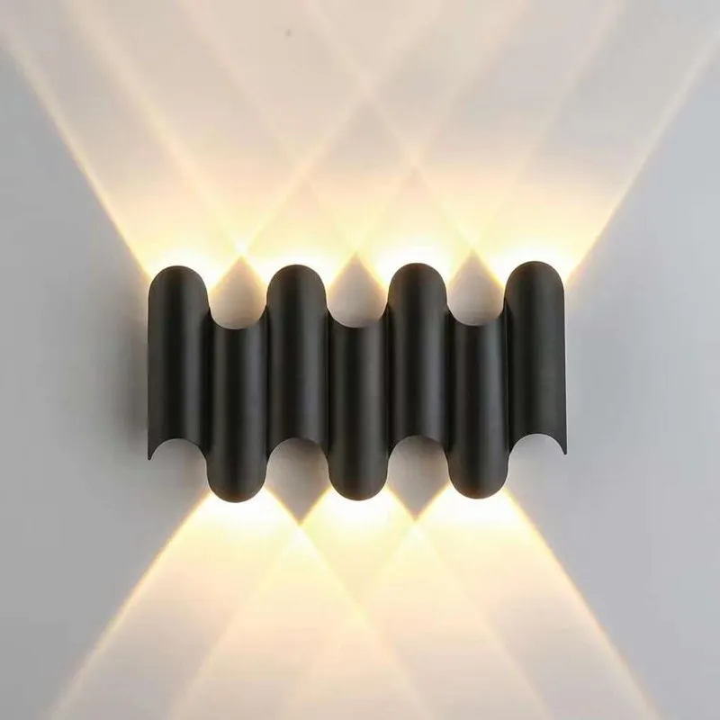 Indoor Wall Lamp Living Room Bedroom Bedside Light IP65 Waterproof Outdoor Garden Porch Wall Light Yard Decoraction Lighting