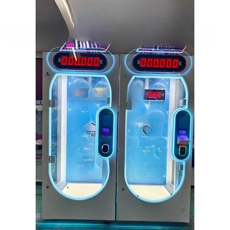7 Prize Timing Challenge Cutting Big Doll Toy Vending Game Suitable for Shopping Mall Entertainment Center