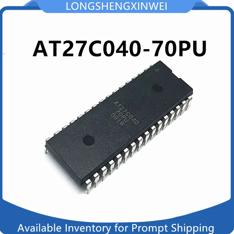 1PCS New Original AT27C040-70PU PDIP-32 Memory Chip in Stock