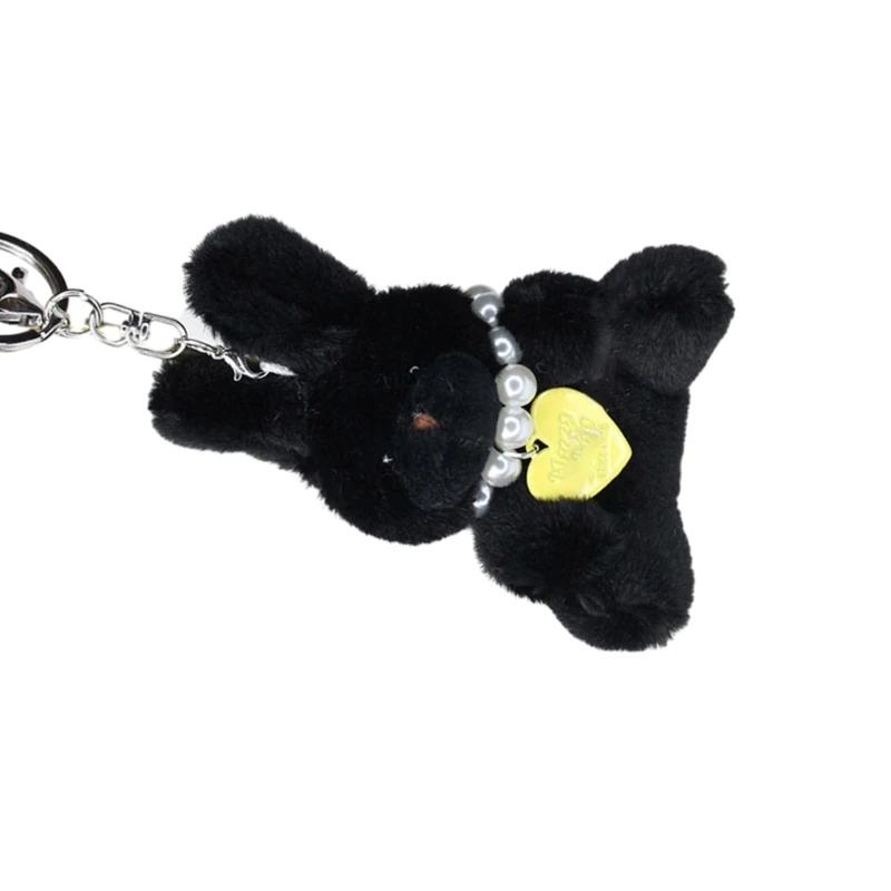 Dolls Pendant Keychain Colorful Toy Keyring Decorations Little Rabbit Pendant Key Chain Phone Chain Accessory Charm