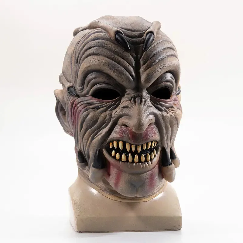 Cy2023 Masks Cosplay Jeepers Creepers Scary The Bat People Monster Masks Halloween Mask Latex for Adult  Christmas Props - view 2