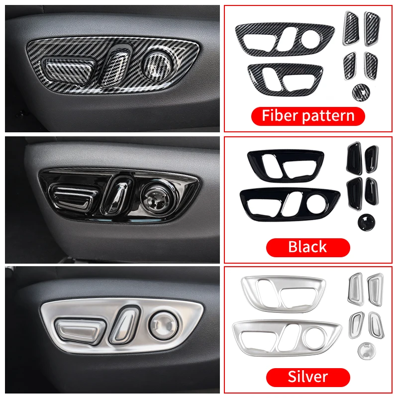 NEW For Toyota Land Cruiser Prado 250 First Edition1958 Seat Adjustment Cover Interior Upgrade Switch Sticker Accessories 2024 2