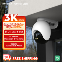 IMILAB EC6 3K Outdoor Camera 360° View WiFi 6 Camera for Home Security 24/7 Recording Auto-Tracking AI Surveillance Cam MiHome