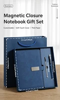Fathers Day A5 Leather Notebook for Dad Lined Journal Gift for Men Office Work Daily Writing Notes Planner 6