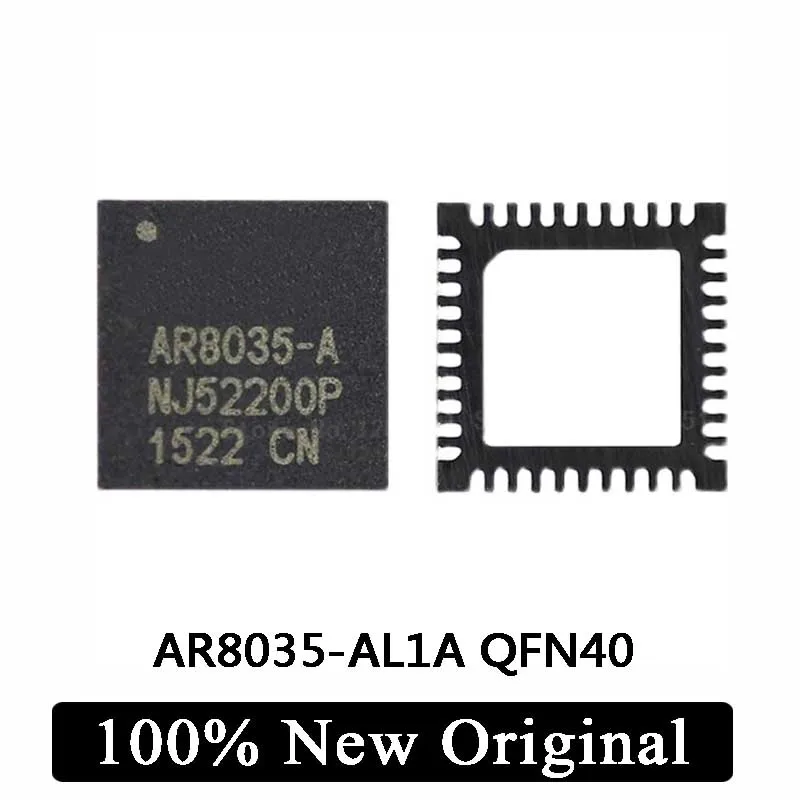 1-5pcs 100% neue original ar8035 AR8035-AL1A AR8035-A AR8035-AL1A-R qfn40 ic chip auf lager