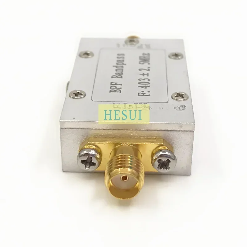 

Rf filter 403 MHz bandpass BPF