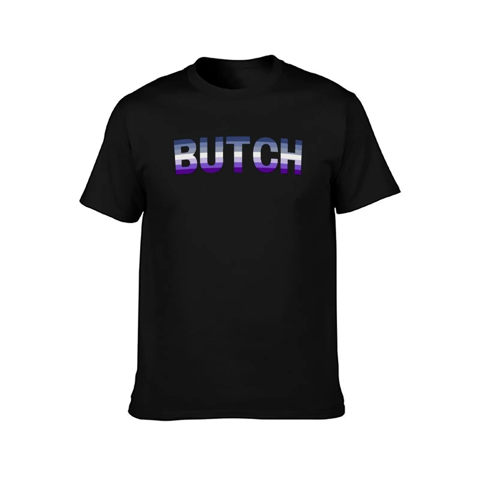 Butch T-Shirt Summer Casual Cotton Tee Oversized Streetwear Tops Vintage Graphic Print Loose Fit Short Sleeve 100% Cotton