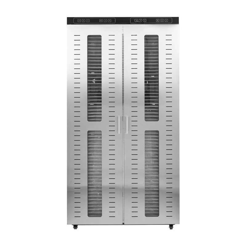 Large Capacity Double Layer Stainless Steel Shell Food Dryer Commercial Fruit Drying Machine