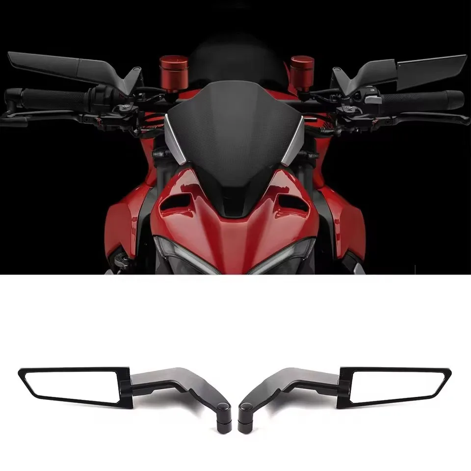 For Yamaha MT 03 07 09 10 25 MT03 MT07 MT09 MT10 MT25 SP MT-03 Motorcycle Rearview Mirror Sports Winglet Rearview Mirrors Kit