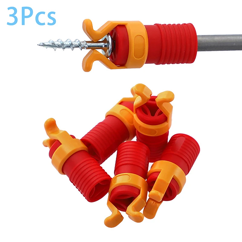 3Pcs Screw Holder Clamper Fixing Set Clamper Screw Bits Fixed Sleeve Drill Tools