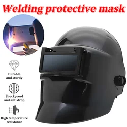 PP/PC Welding Helmet Welder Mask Large View True Color Solar Power Full Face Protection  Welding  Charging For Arc Wel Grind