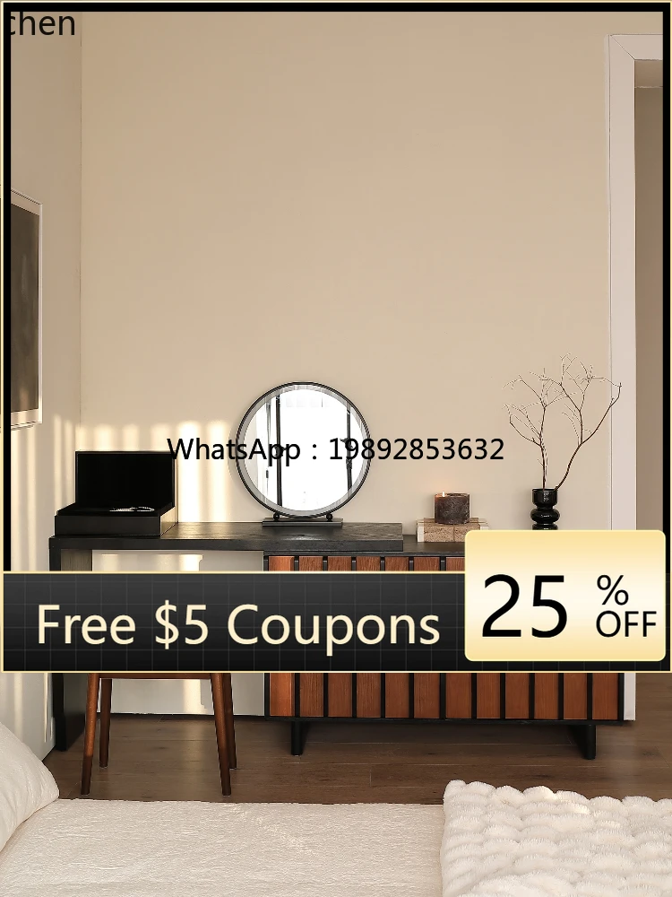 AA  solid wood dresser chest cabinet integrated table bedroom corner telescopic makeup storage cabinet