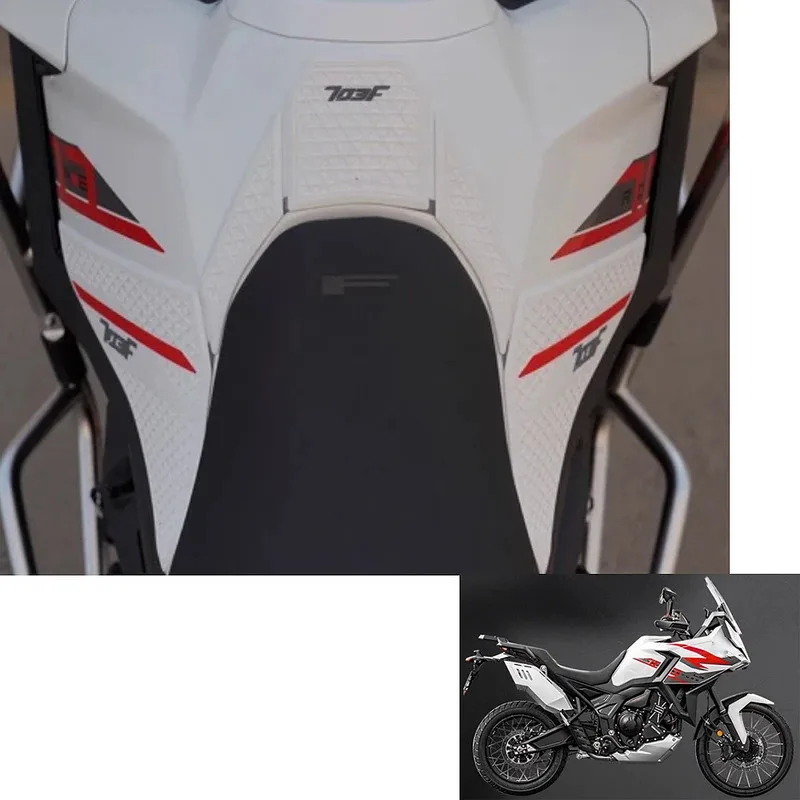 لـ Zontes 703F 703 F 2024، ملصق جانبي للدراجات النارية، خزان الوقود Calcomaniac، حامي، وسادة تثبيت، غطاء، مجموعات الديكور