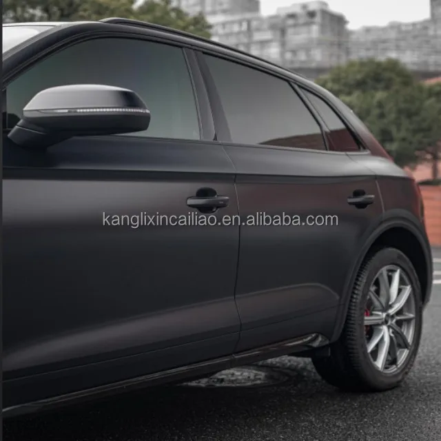 

Manufacturer Wholesale price hot selling series Matte black Car Wrap Satin Matte film for car