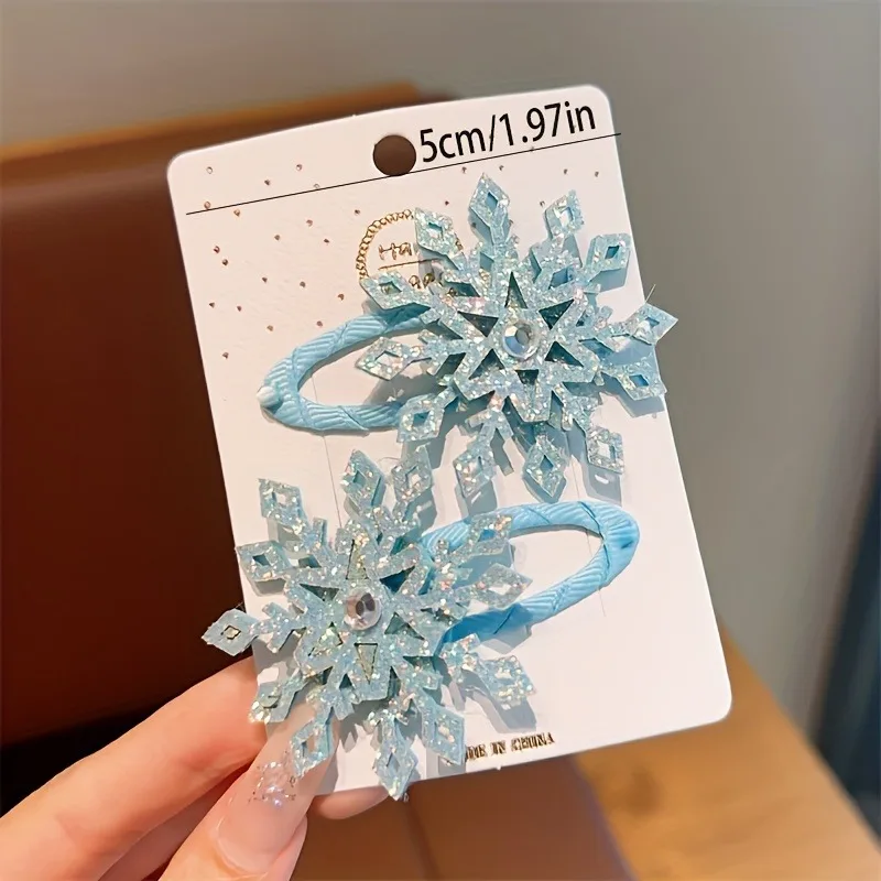 1 Pair Women's Fashion Hair Accessories Geometric Shapes Personality Adorned Suitable for Daily Wear Princess Sweet Hair Clips