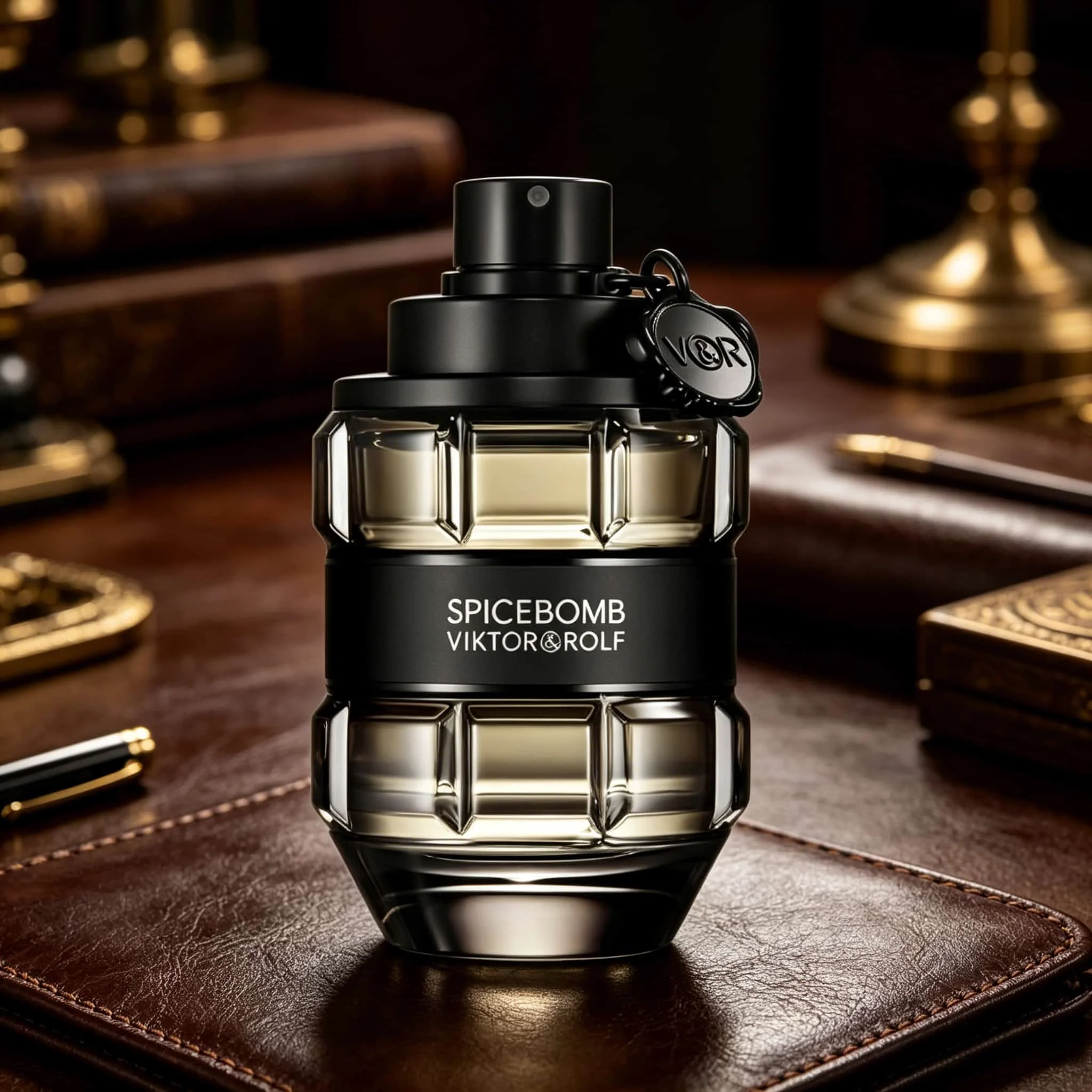 Viktor&Rolf Spicebob perfume | 90ml, cinnamon tobacco flavor, lasting and full-bodied, suitable for business at night