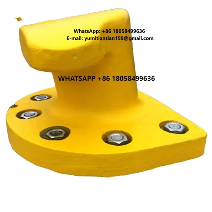 Durable Tee Head Marine Cast Iron Qt450 Boat Ship Parts Mooring Bollards