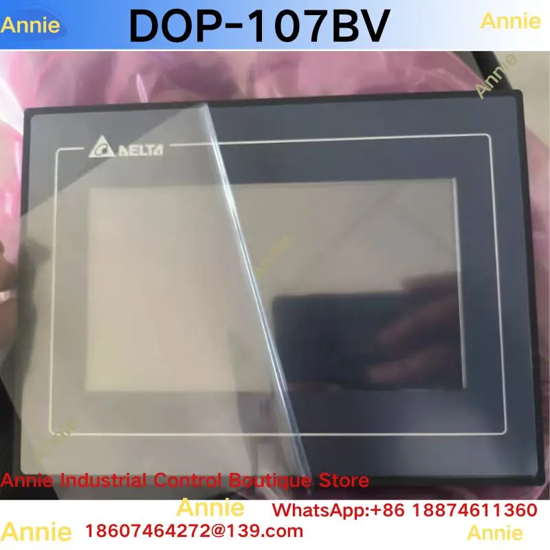 DOP-107BV Human-Machine Interface 7-Inch Touch Screen DC24V Power Supply Industrial Control Panel