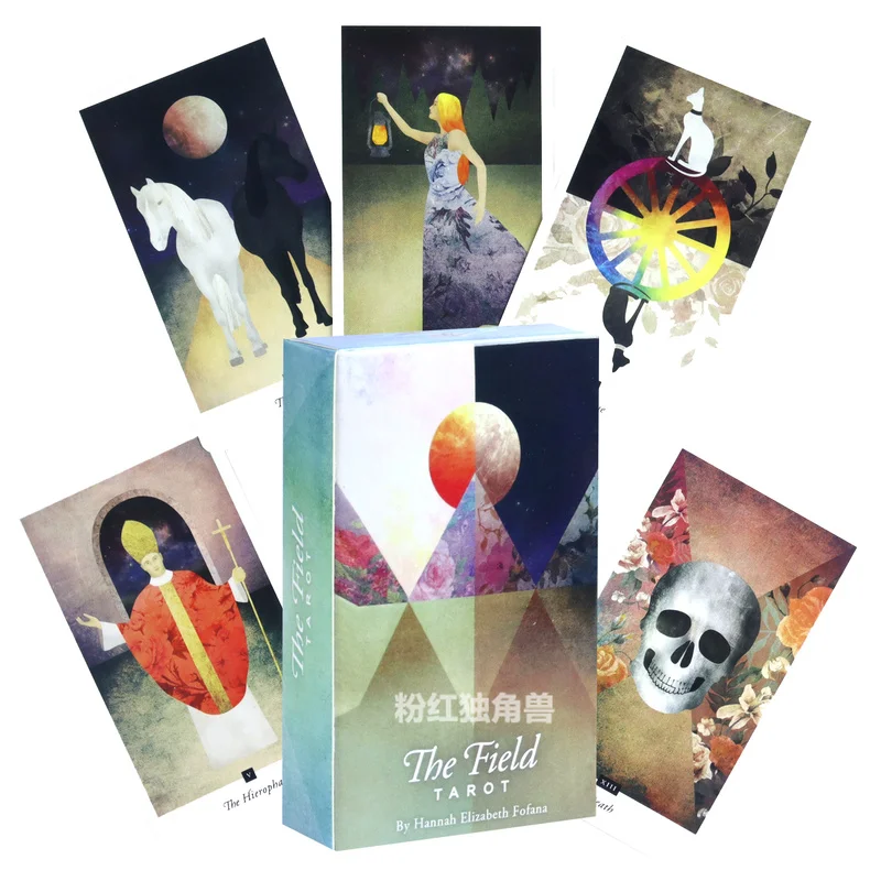 78-Card The Field Tarot (10.3x6cm) – English Digital Guide Included. Perfect For Tarot Fans, Embrace Spiritual Journey!