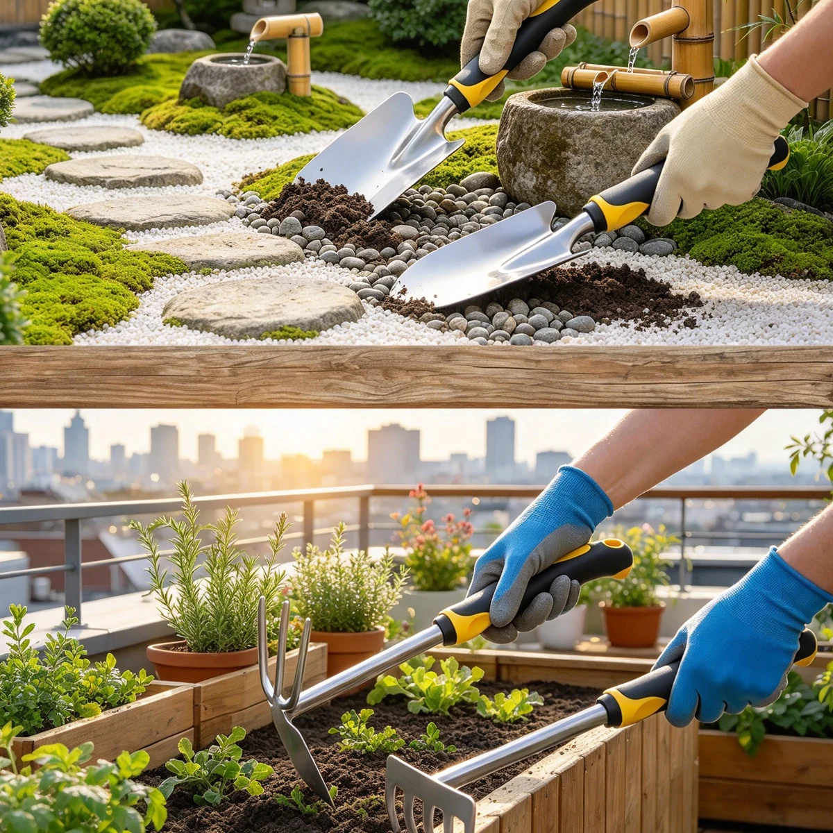 Steel Hoe Shovel Farm Tools Weed Removal Tool Garden Hand Weeding Agriculture Supplies Agricultural Herb Pulling Gardening Small