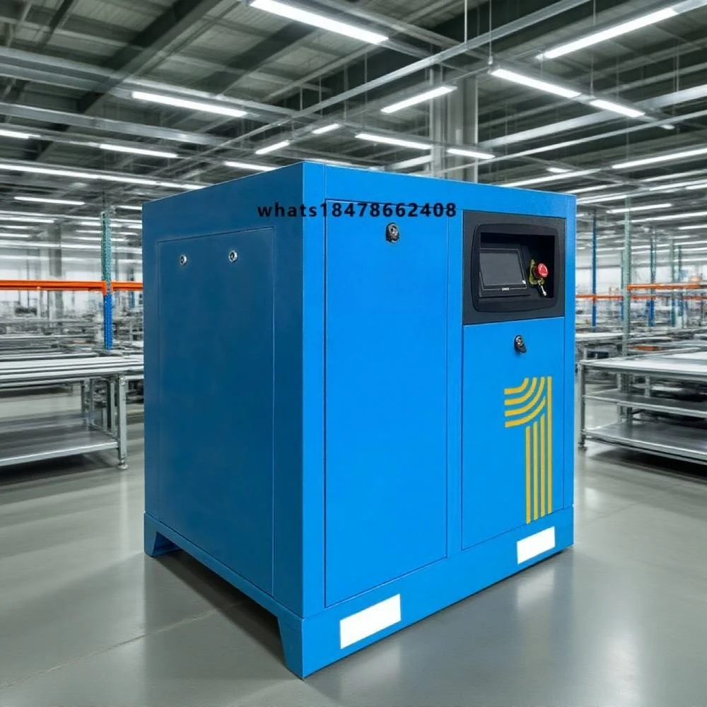 Nanxiang 75KW/100HP Fixed Speed Screw Air Compressor 424CFM High Pressure Durable Industrial Compressor High Pressure Model
