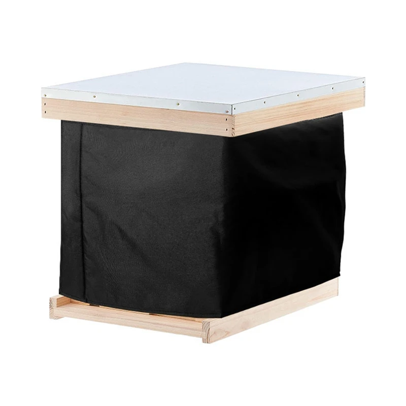 

Ветрозащитный зимний термочехол для улья, водонепроницаемая защитная обертка для улья для зимнего использования, регулируемые принадлежности для пчеловодства