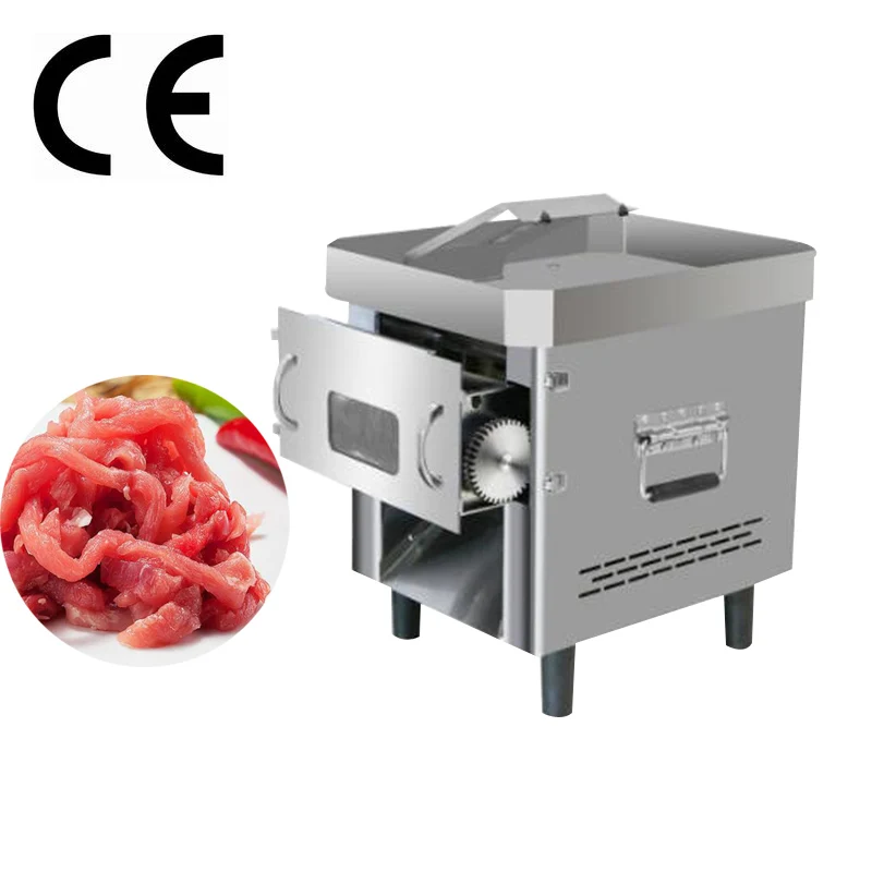 Commercial Meat Slicer Stainless Steel Sliced Meat Shredded Dicing Machine Electric Multi-Function Cutting Machine