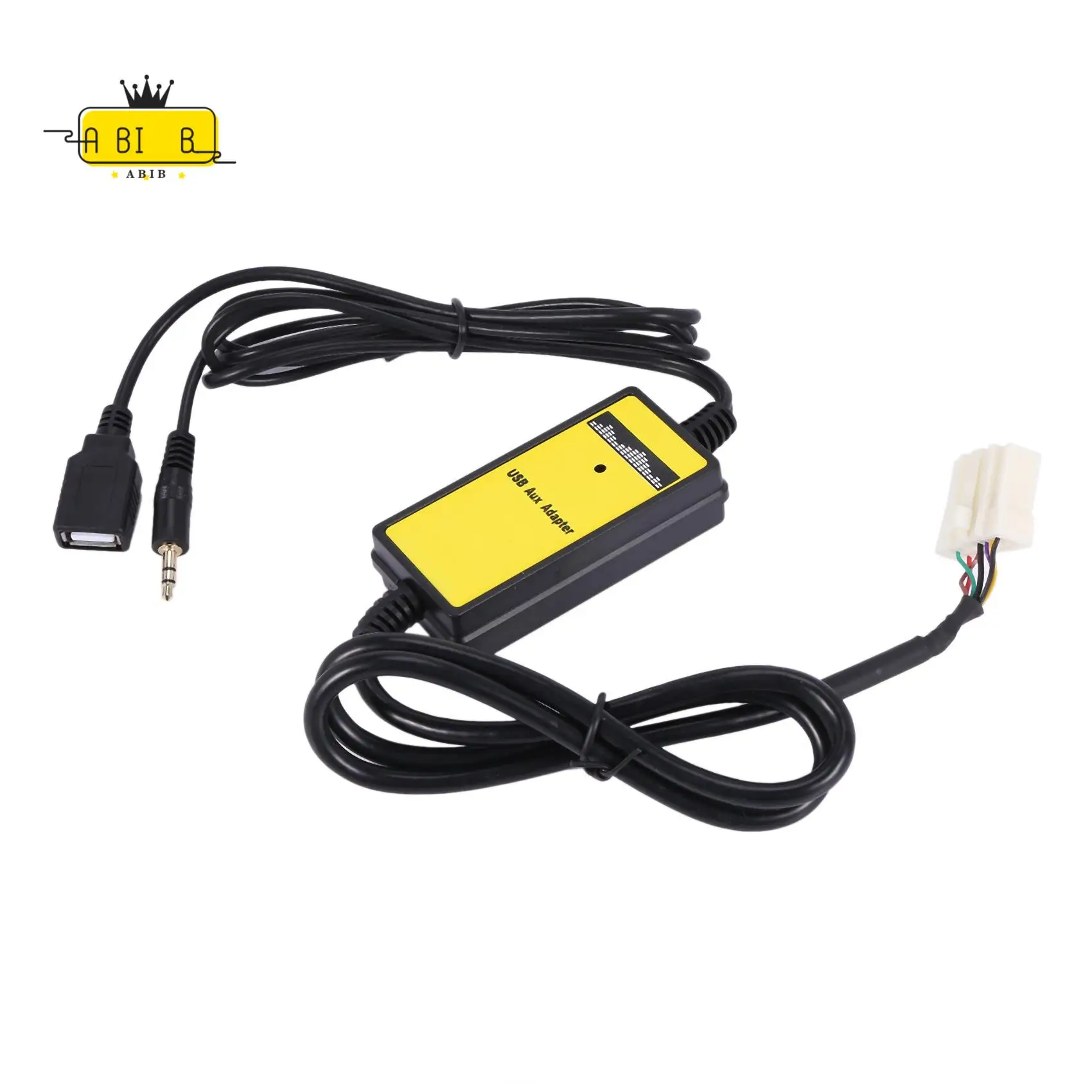 

ABIB -USB AUX Mp3 Player Adapter Car Digital Music Cd Changer 3.5Mm For Mazda 2/3/5/6/CX7/MX5/MPV/Miata/Tribute/RX8 Interface