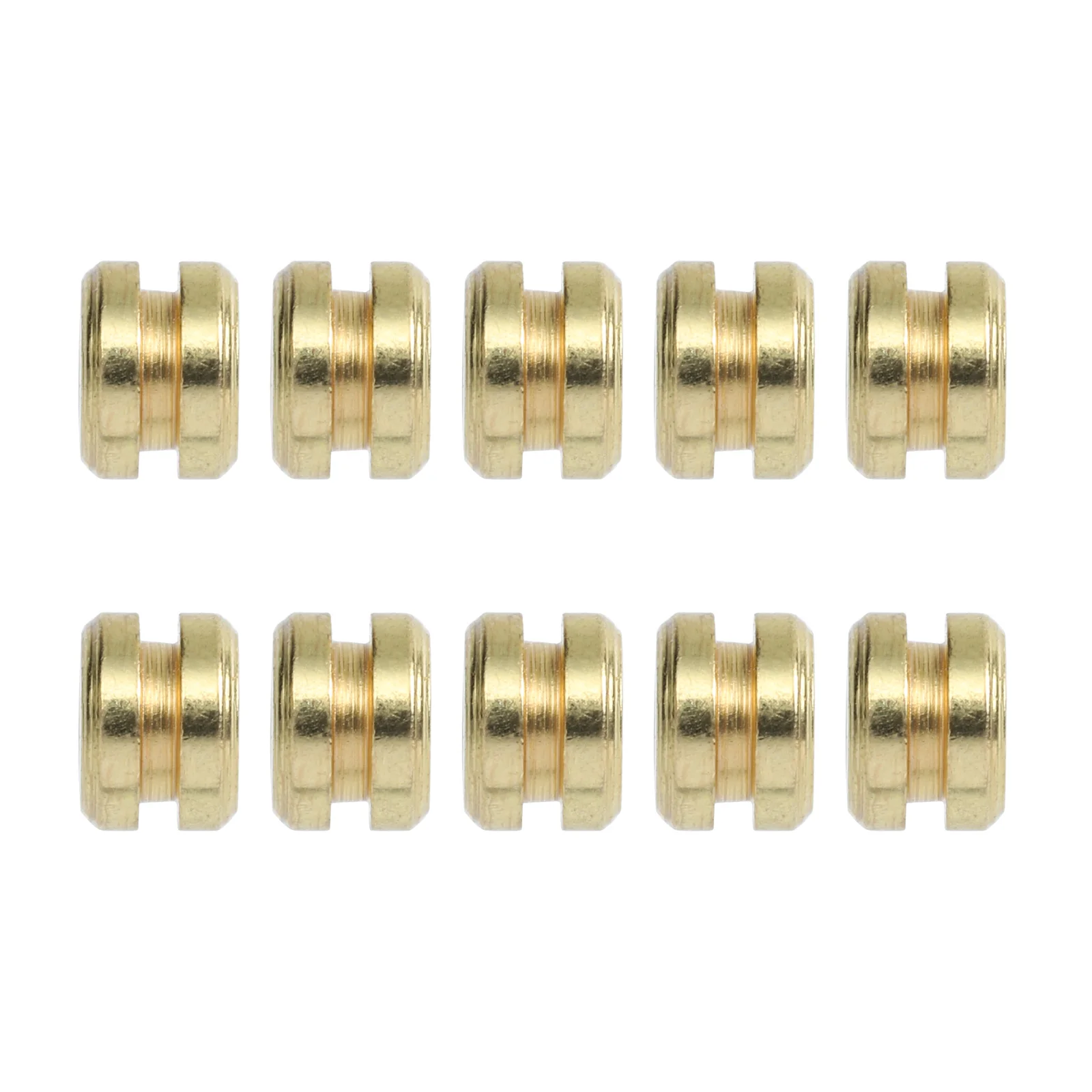 

10pcs Guitar String Beads Durable Wooden Zinc Alloy Folk Guitar Accessories Replacement Bead Decorative Practical Gift Idea