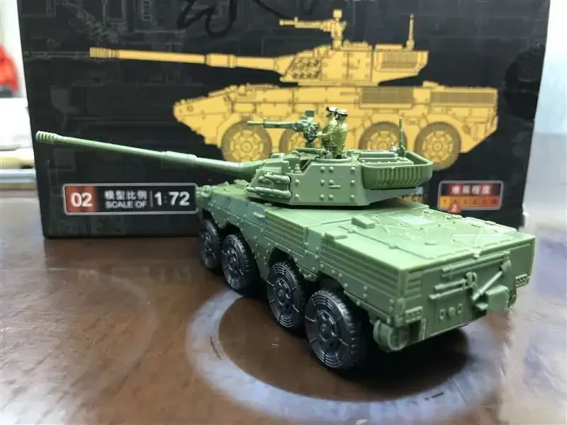 1/72 China ZBL-11 Armored Assault Vehicle DIY Model Kit Glue-free Assembly Model Toy Military Chariot Model