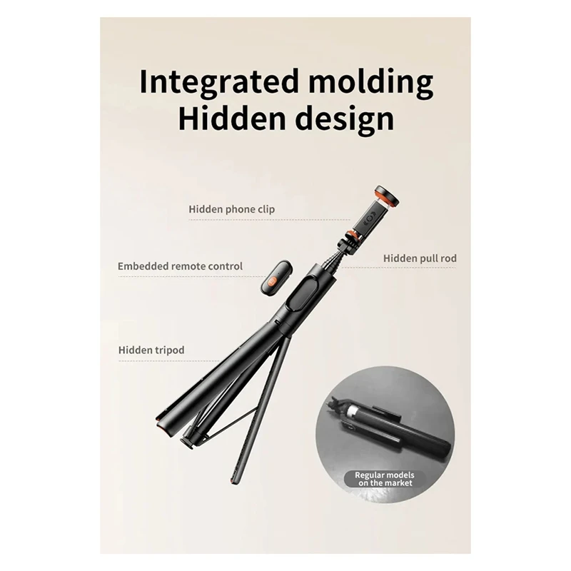 

Selfie Stick Tripod Telescopic Multifunctional Live Stand Remote